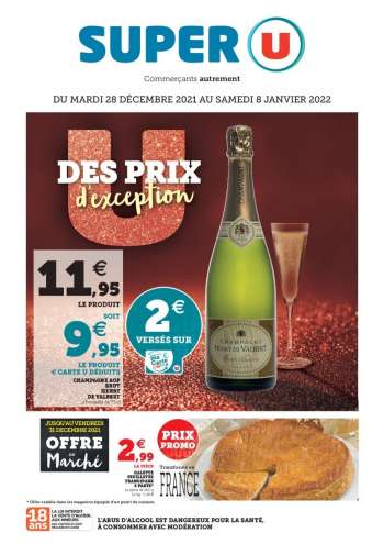 Catalogue SUPER U - 28/12/2021 - 08/01/2022.