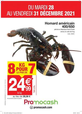 Catalogue Promocash - 28/12/2021 - 31/12/2021.