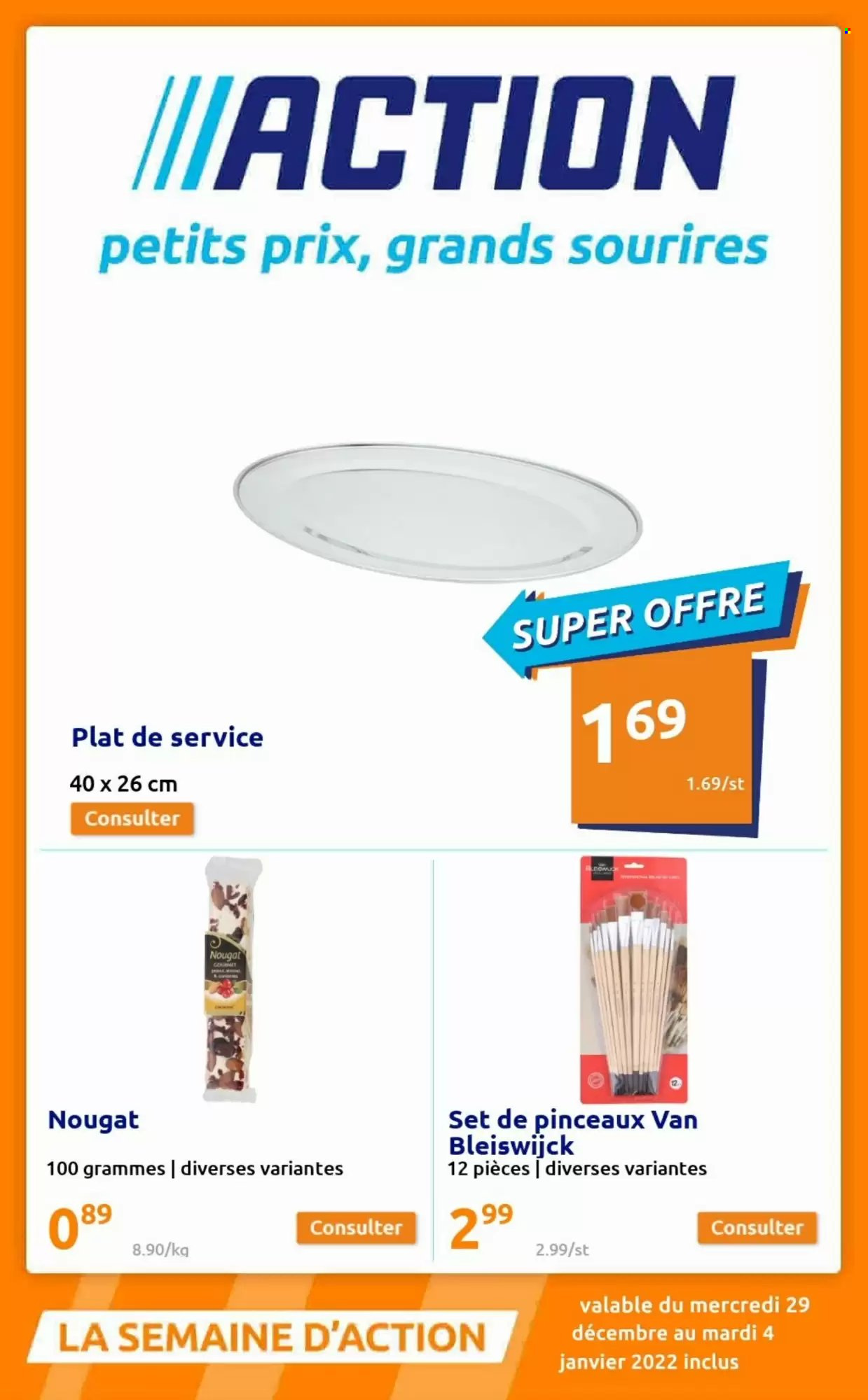Catalogue Action - 29/12/2021 - 04/01/2022. Page 1