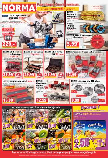 Catalogue Norma - 05/01/2022 - 11/01/2022.