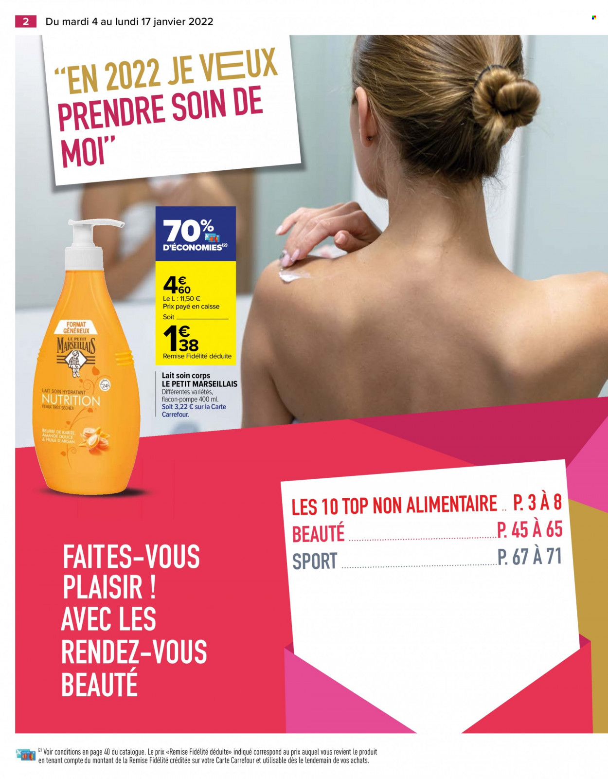Catalogue Carrefour Hypermarchés - 04/01/2022 - 17/01/2022. Page 2