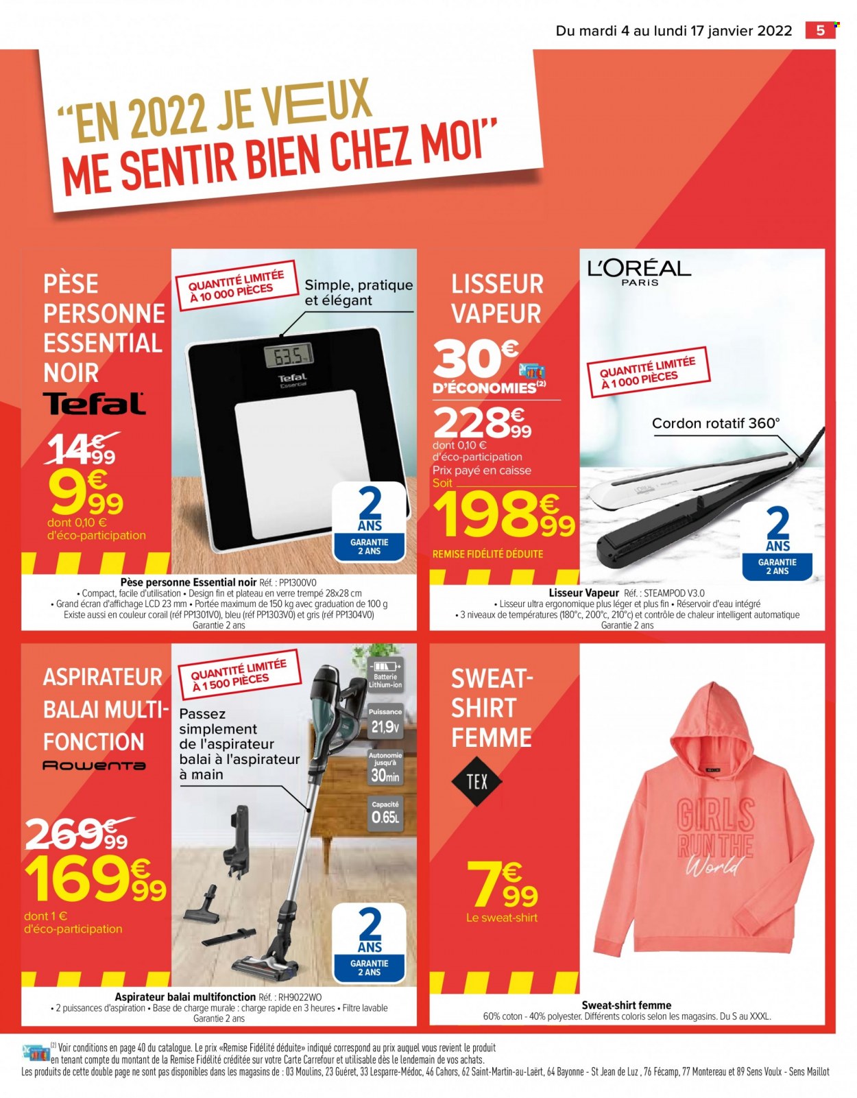 Catalogue Carrefour Hypermarchés - 04/01/2022 - 17/01/2022. Page 5