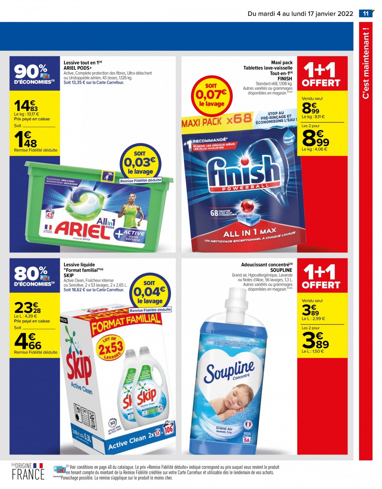 Catalogue Carrefour Hypermarchés - 04/01/2022 - 17/01/2022. Page 11
