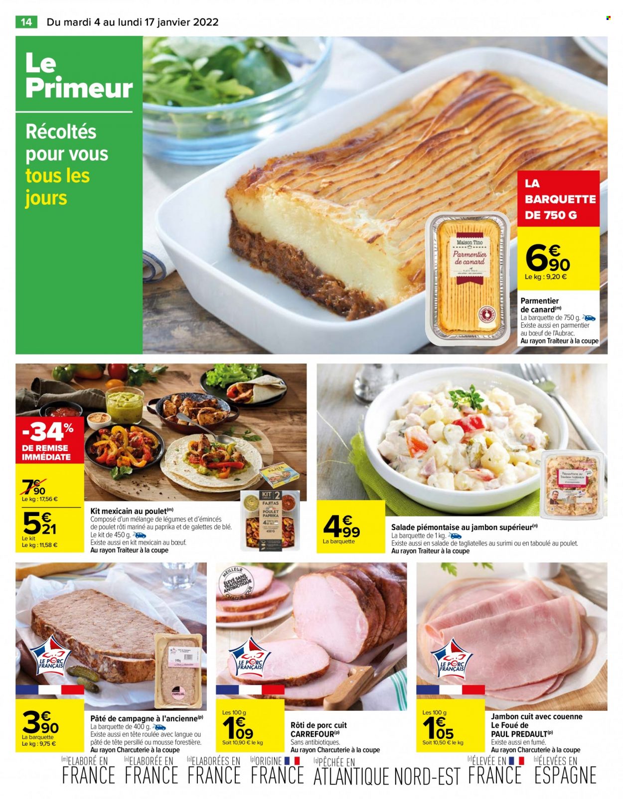 Catalogue Carrefour Hypermarchés - 04/01/2022 - 17/01/2022. Page 14