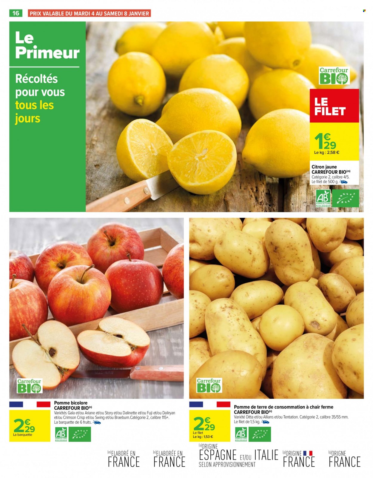 Catalogue Carrefour Hypermarchés - 04/01/2022 - 17/01/2022. Page 16