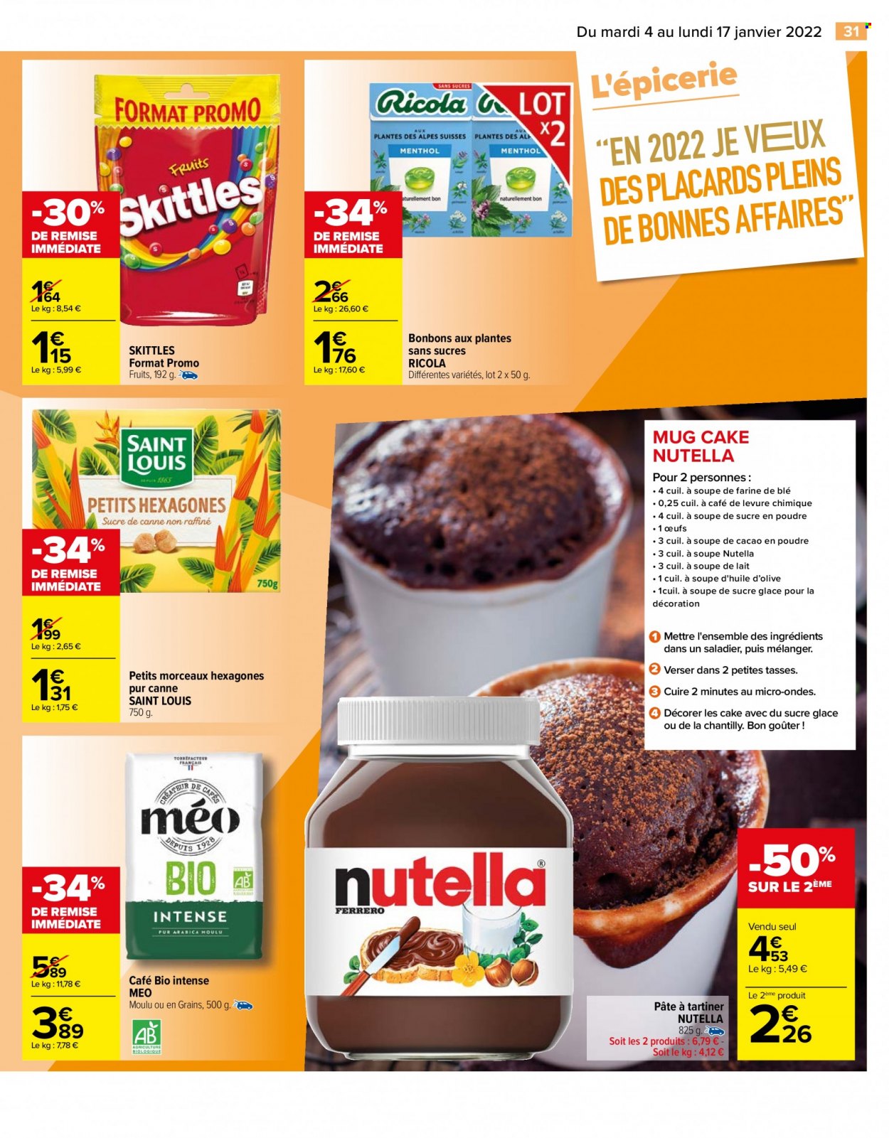 Catalogue Carrefour Hypermarchés - 04/01/2022 - 17/01/2022. Page 31