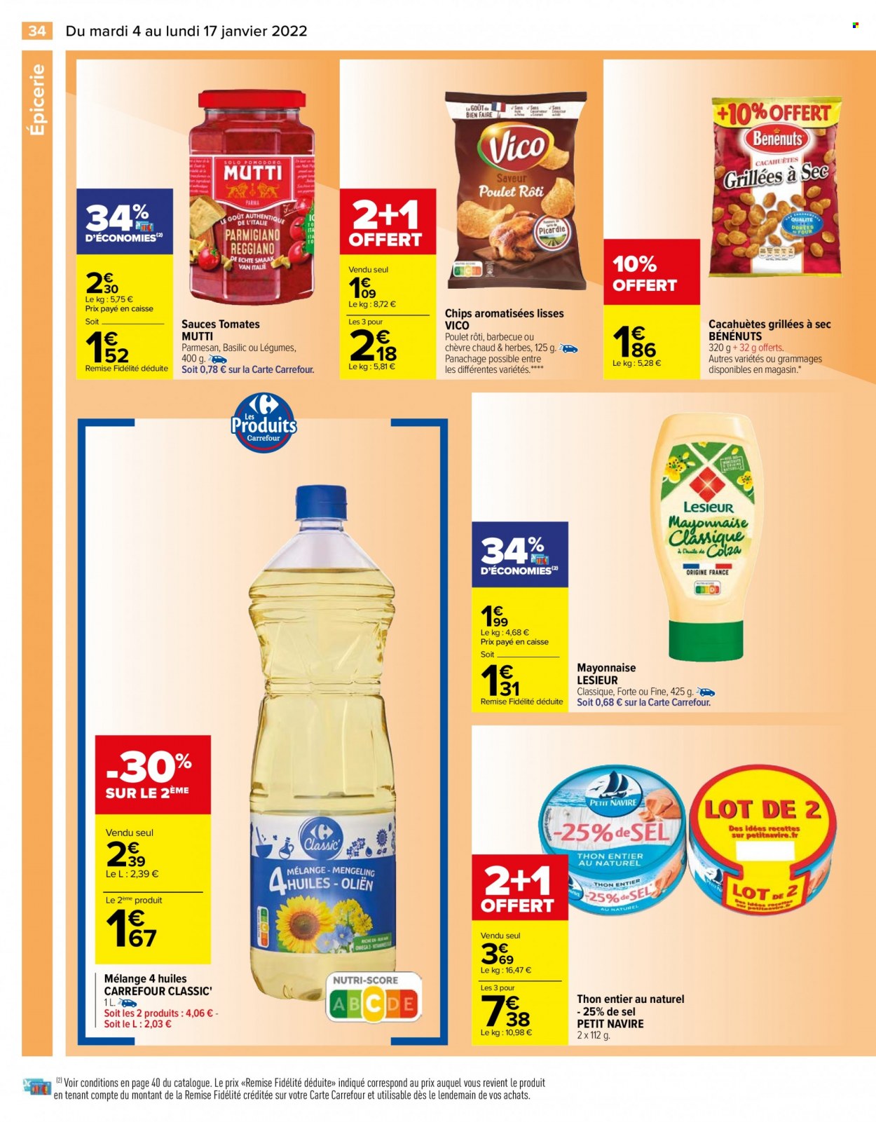 Catalogue Carrefour Hypermarchés - 04/01/2022 - 17/01/2022. Page 34