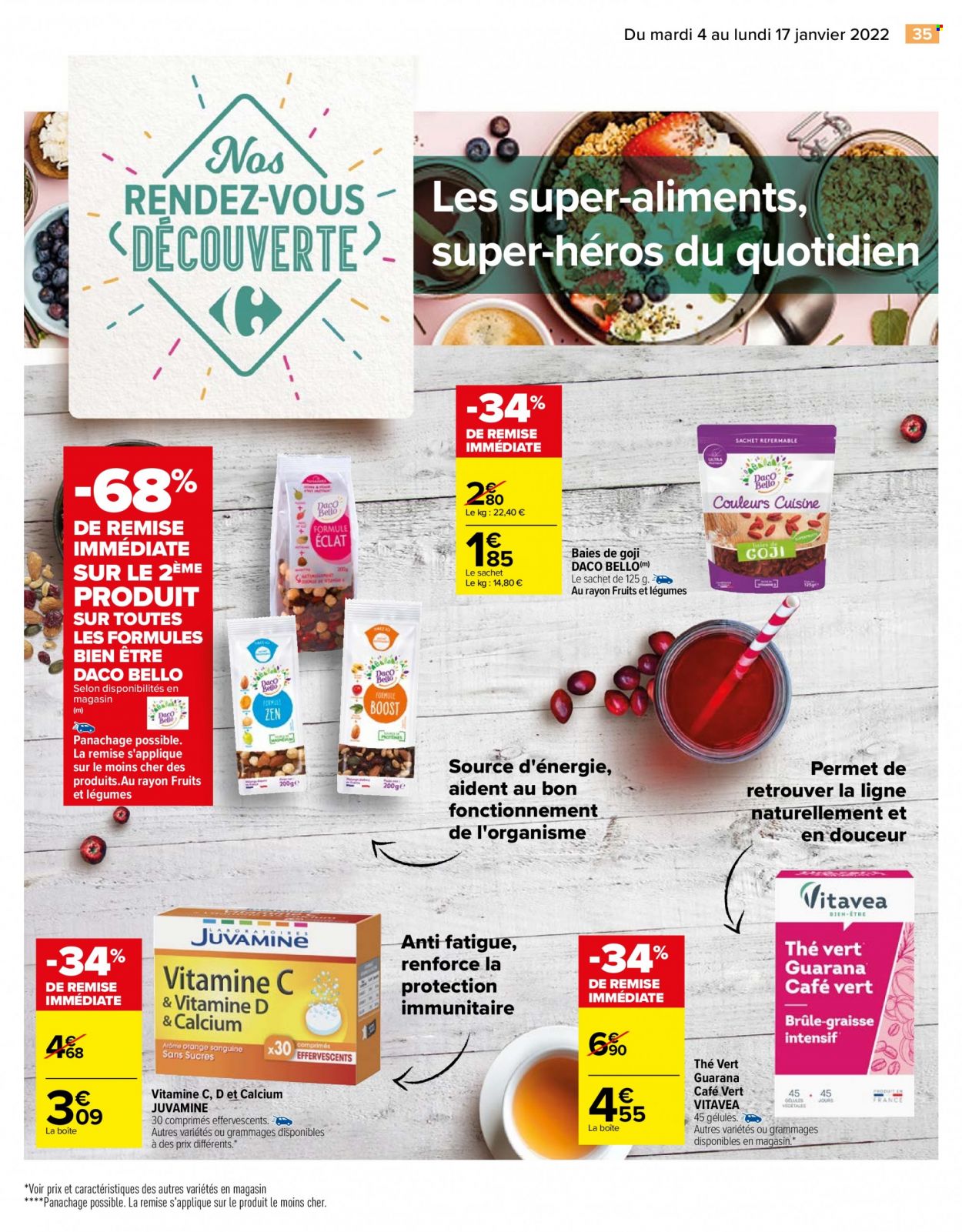 Catalogue Carrefour Hypermarchés - 04/01/2022 - 17/01/2022. Page 35