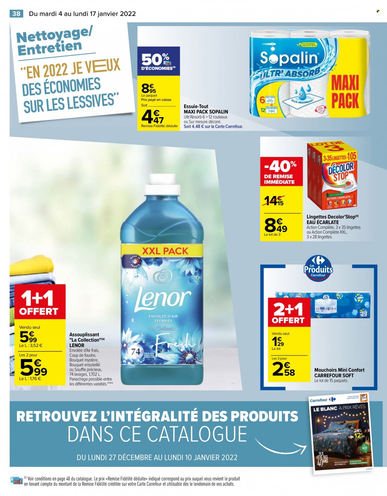 Catalogue Carrefour Hypermarchés - 04/01/2022 - 17/01/2022. Page 38
