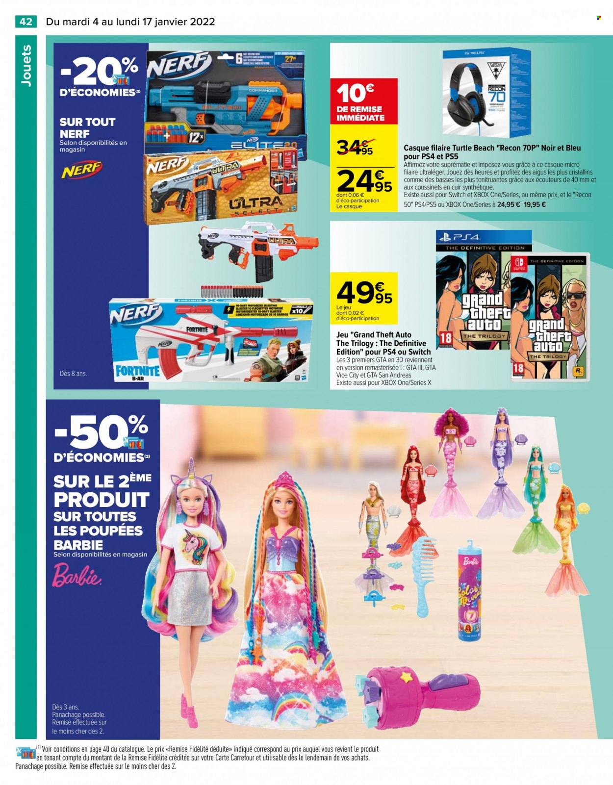 Catalogue Carrefour Hypermarchés - 04/01/2022 - 17/01/2022. Page 42