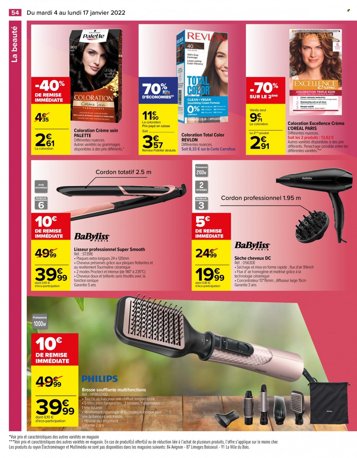 Catalogue Carrefour Hypermarchés - 04/01/2022 - 17/01/2022. Page 54