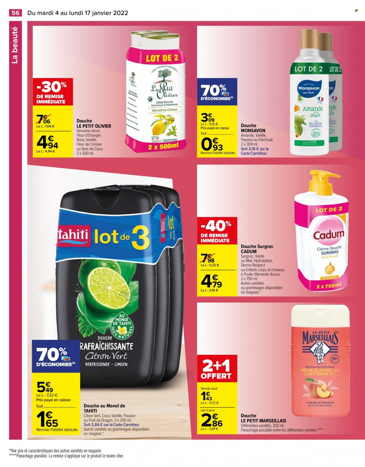 Catalogue Carrefour Hypermarchés - 04/01/2022 - 17/01/2022. Page 56