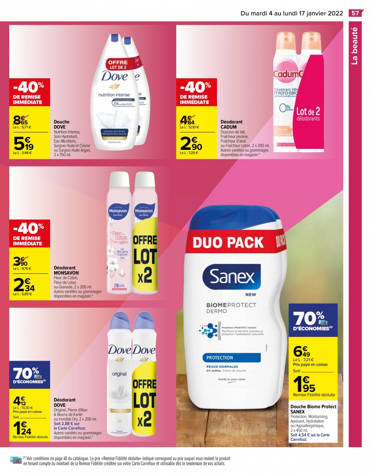 Catalogue Carrefour Hypermarchés - 04/01/2022 - 17/01/2022. Page 57