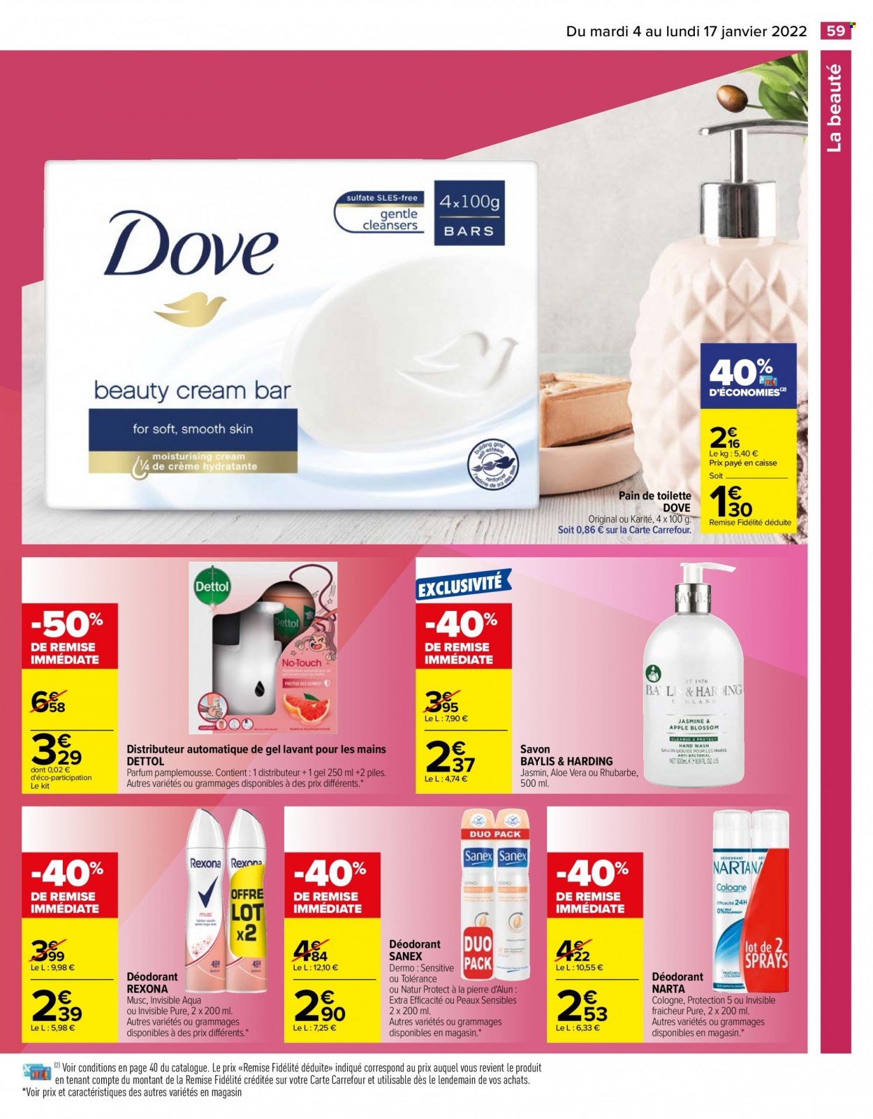 Catalogue Carrefour Hypermarchés - 04/01/2022 - 17/01/2022. Page 59