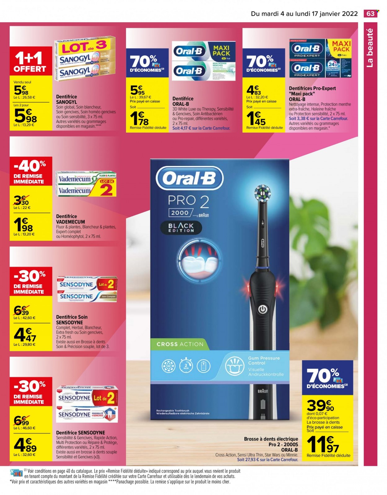 Catalogue Carrefour Hypermarchés - 04/01/2022 - 17/01/2022. Page 63