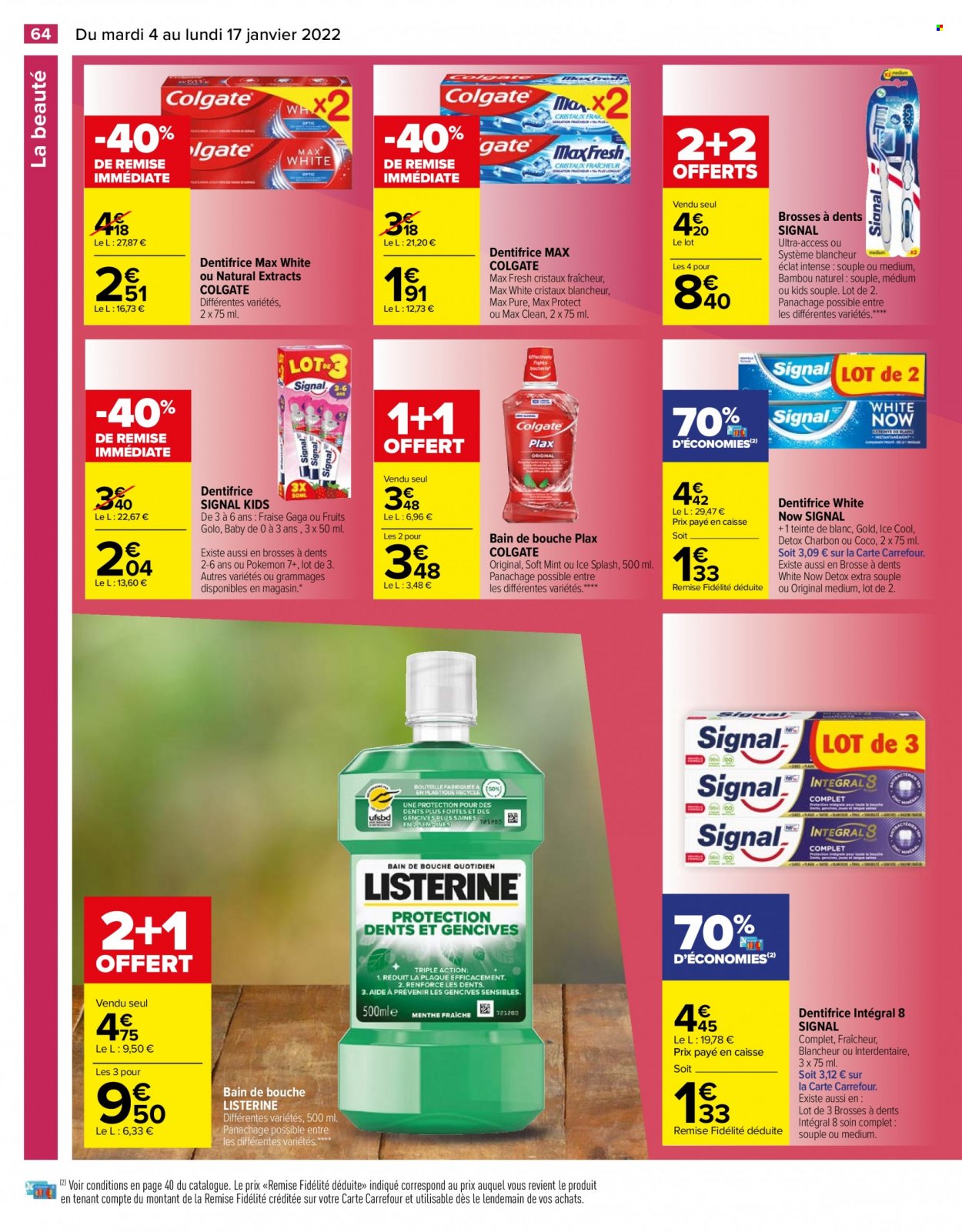 Catalogue Carrefour Hypermarchés - 04/01/2022 - 17/01/2022. Page 64