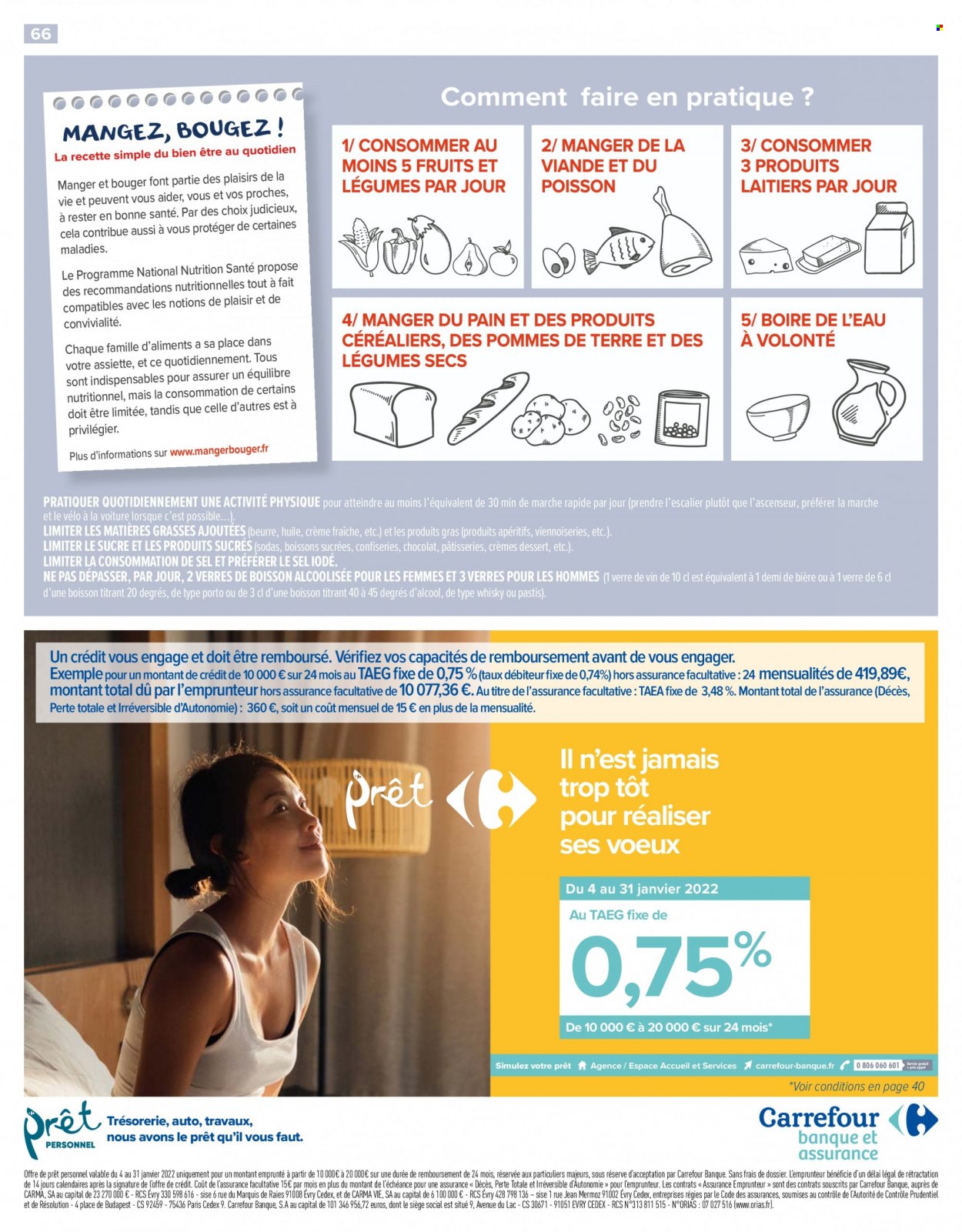 Catalogue Carrefour Hypermarchés - 04/01/2022 - 17/01/2022. Page 66