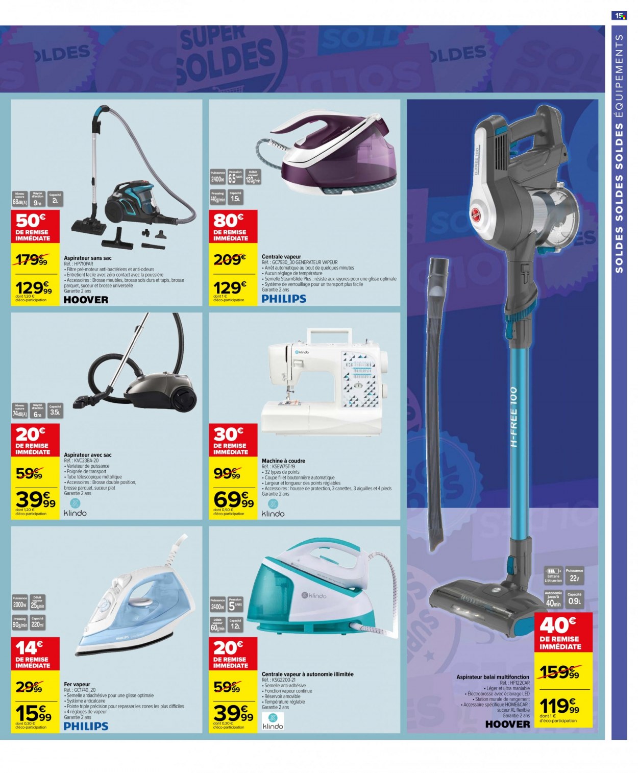 Catalogue Carrefour Hypermarchés - 12/01/2022 - 08/02/2022. Page 15