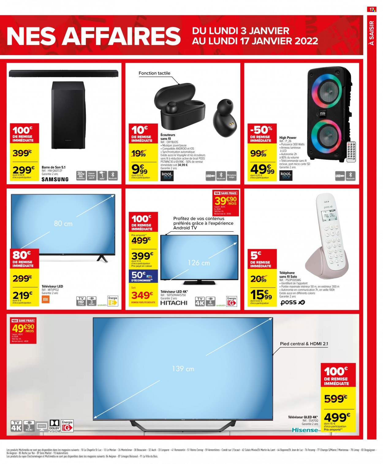 Catalogue Carrefour Hypermarchés - 12/01/2022 - 08/02/2022. Page 17