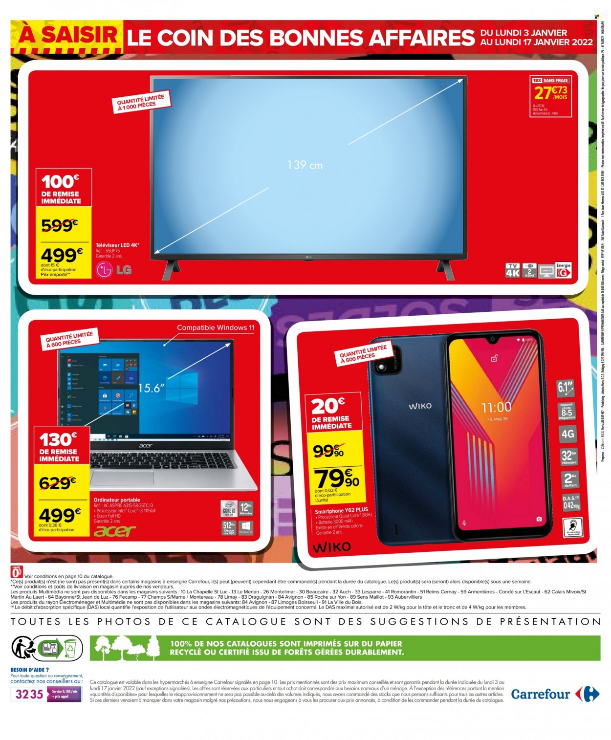 Catalogue Carrefour Hypermarchés - 12/01/2022 - 08/02/2022. Page 20