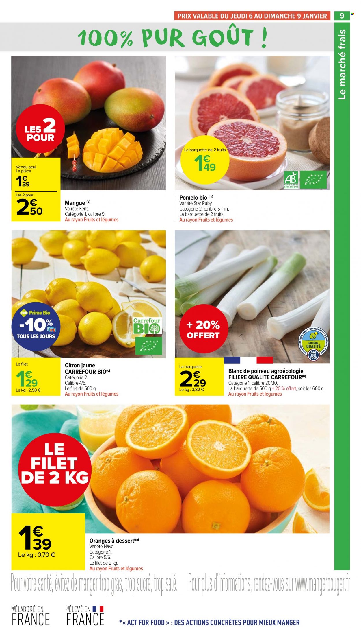 Catalogue Carrefour Market - 06/01/2022 - 16/01/2022. Page 9