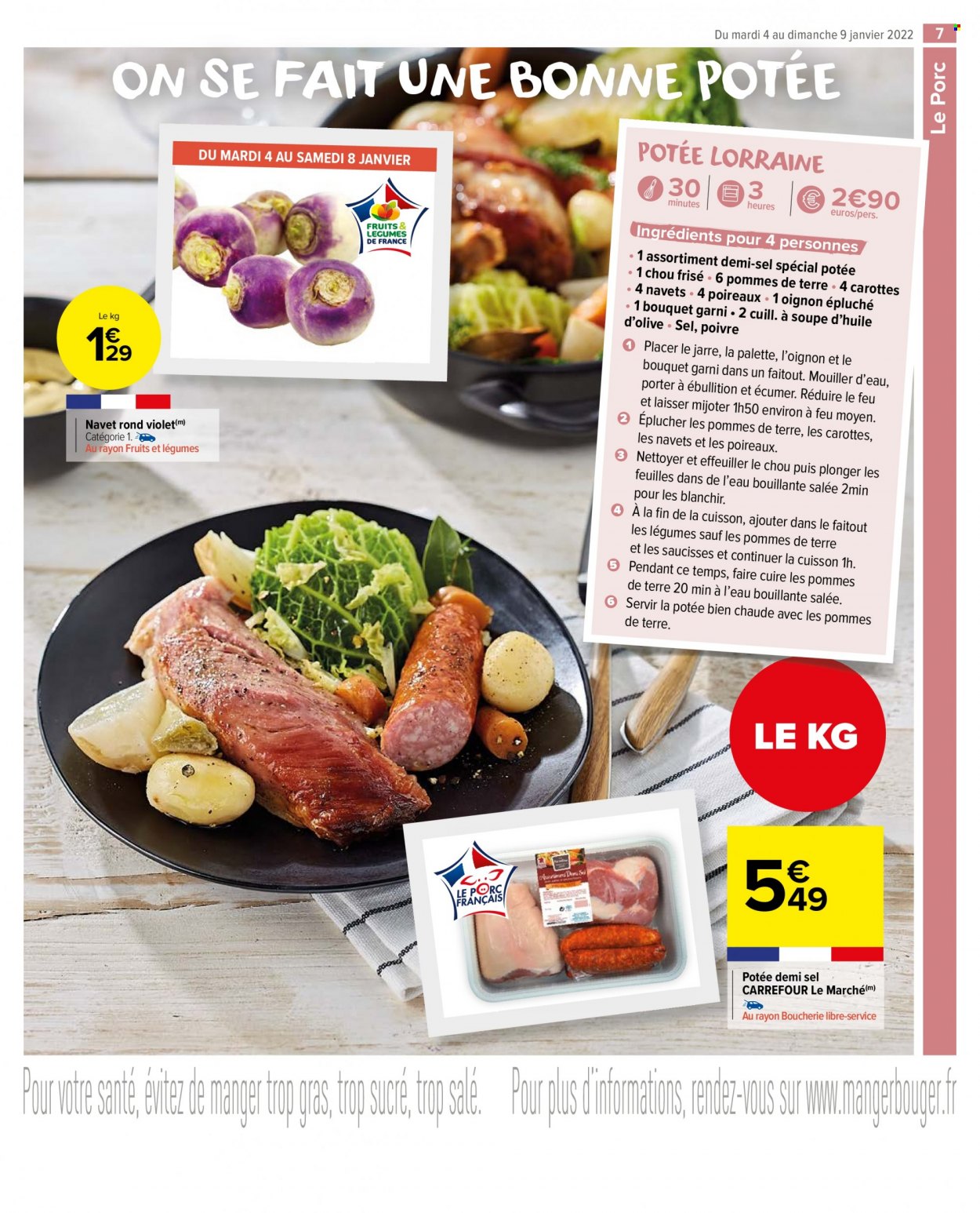 Catalogue Carrefour Market - 04/01/2022 - 09/01/2022. Page 7