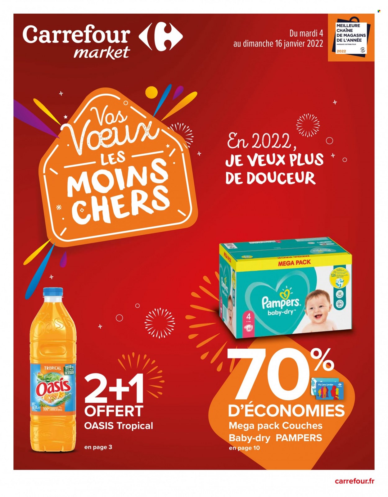 Catalogue Carrefour Market - 04/01/2022 - 16/01/2022. Page 1