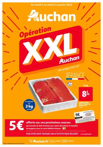 Catalogue Auchan - 04/01/2022 - 11/01/2022.