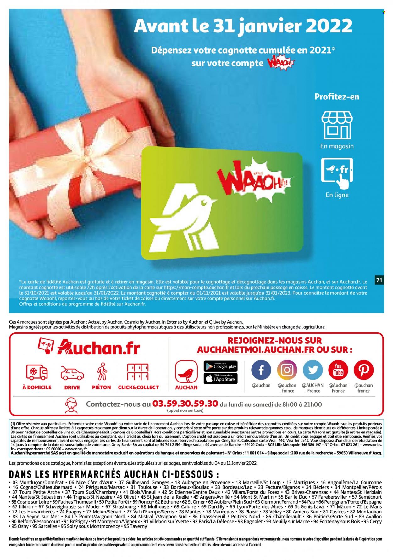 Catalogue Auchan - 04/01/2022 - 11/01/2022. Page 72