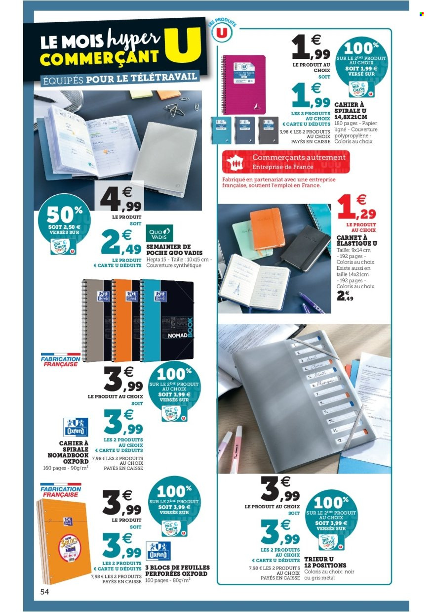 Catalogue HYPER U - 04/01/2022 - 15/01/2022. Page 54