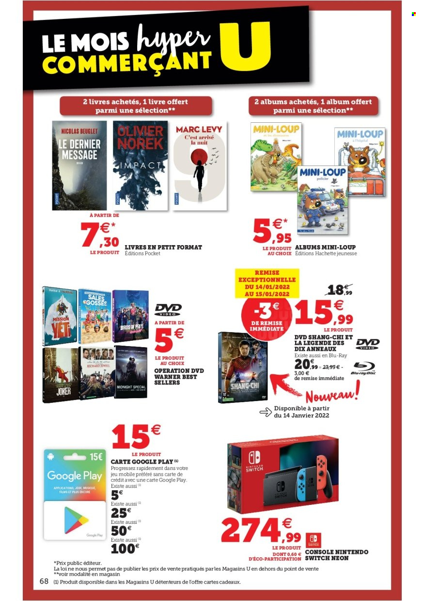 Catalogue HYPER U - 04/01/2022 - 15/01/2022. Page 68