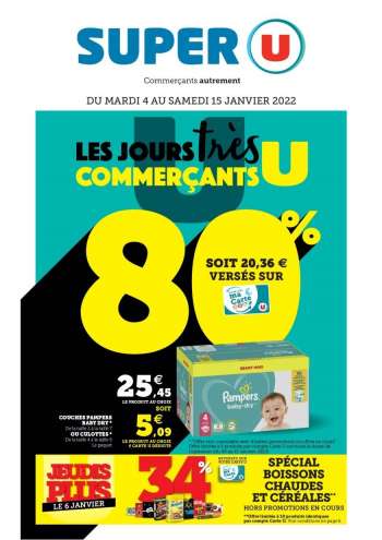 Catalogue SUPER U - 04/01/2022 - 15/01/2022.