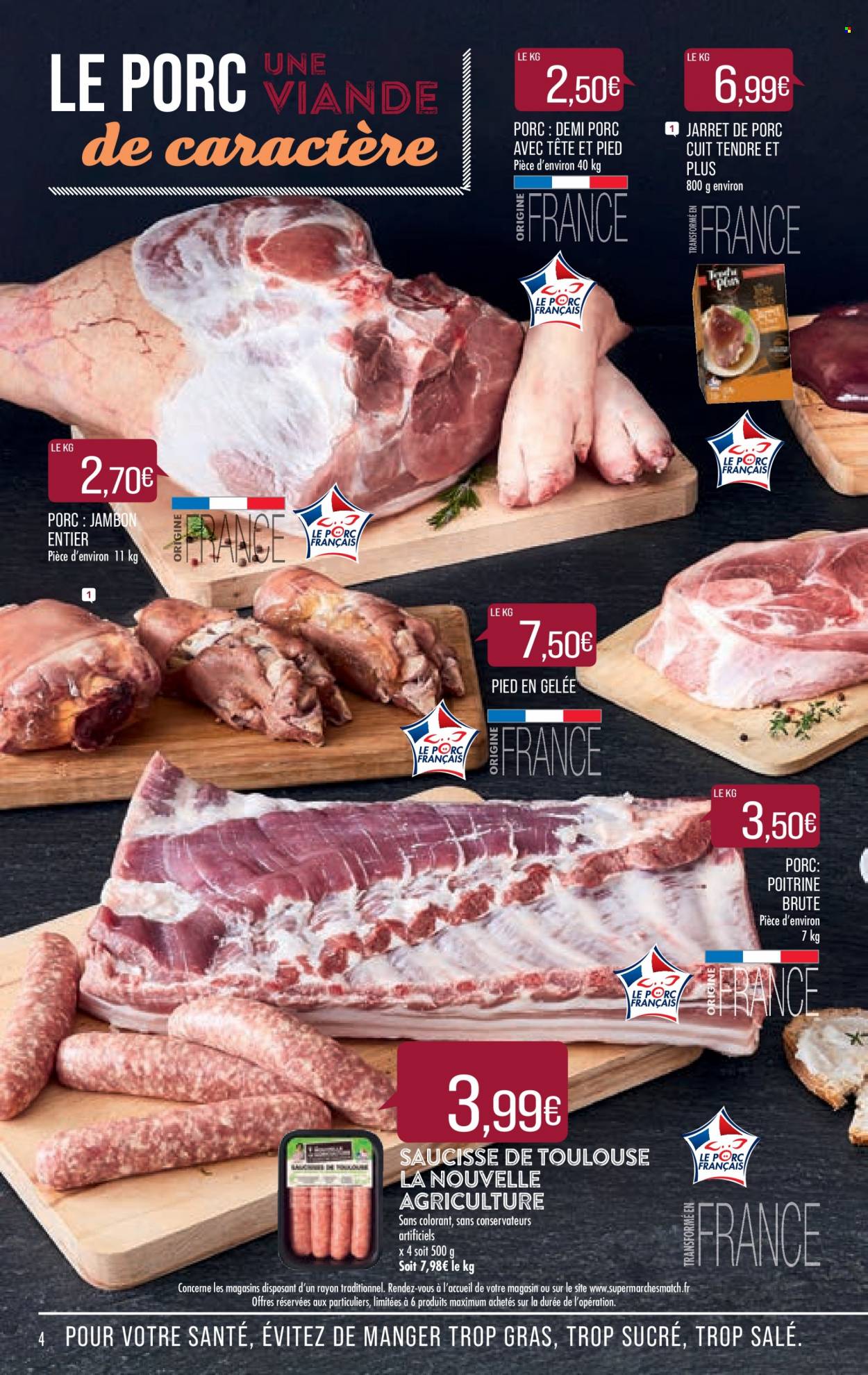 Catalogue Supermarché Match - 04/01/2022 - 09/01/2022. Page 4