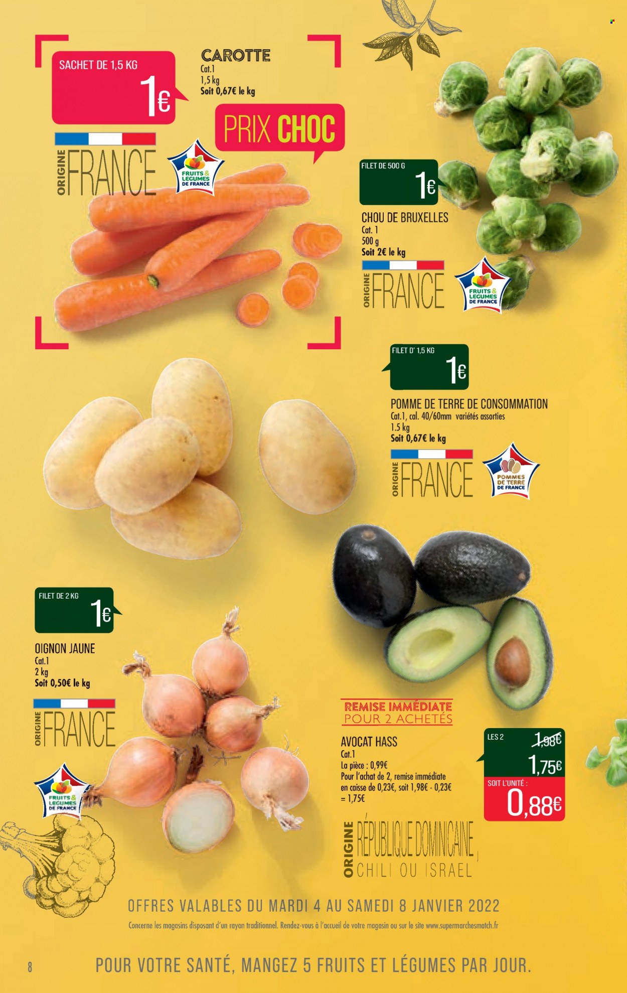 Catalogue Supermarché Match - 04/01/2022 - 09/01/2022. Page 8