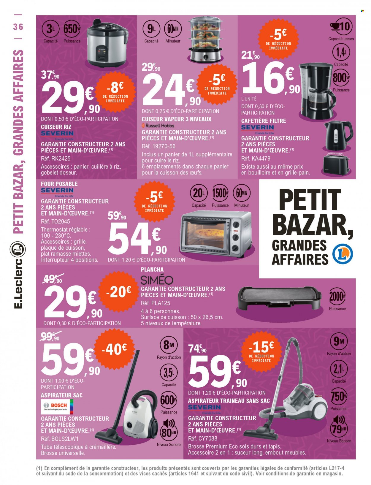 Catalogue E.Leclerc - 04/01/2022 - 15/01/2022. Page 36