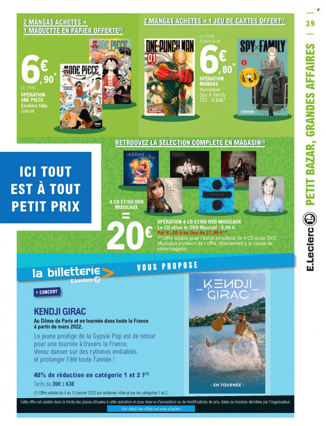 Catalogue E.Leclerc - 04/01/2022 - 15/01/2022. Page 39