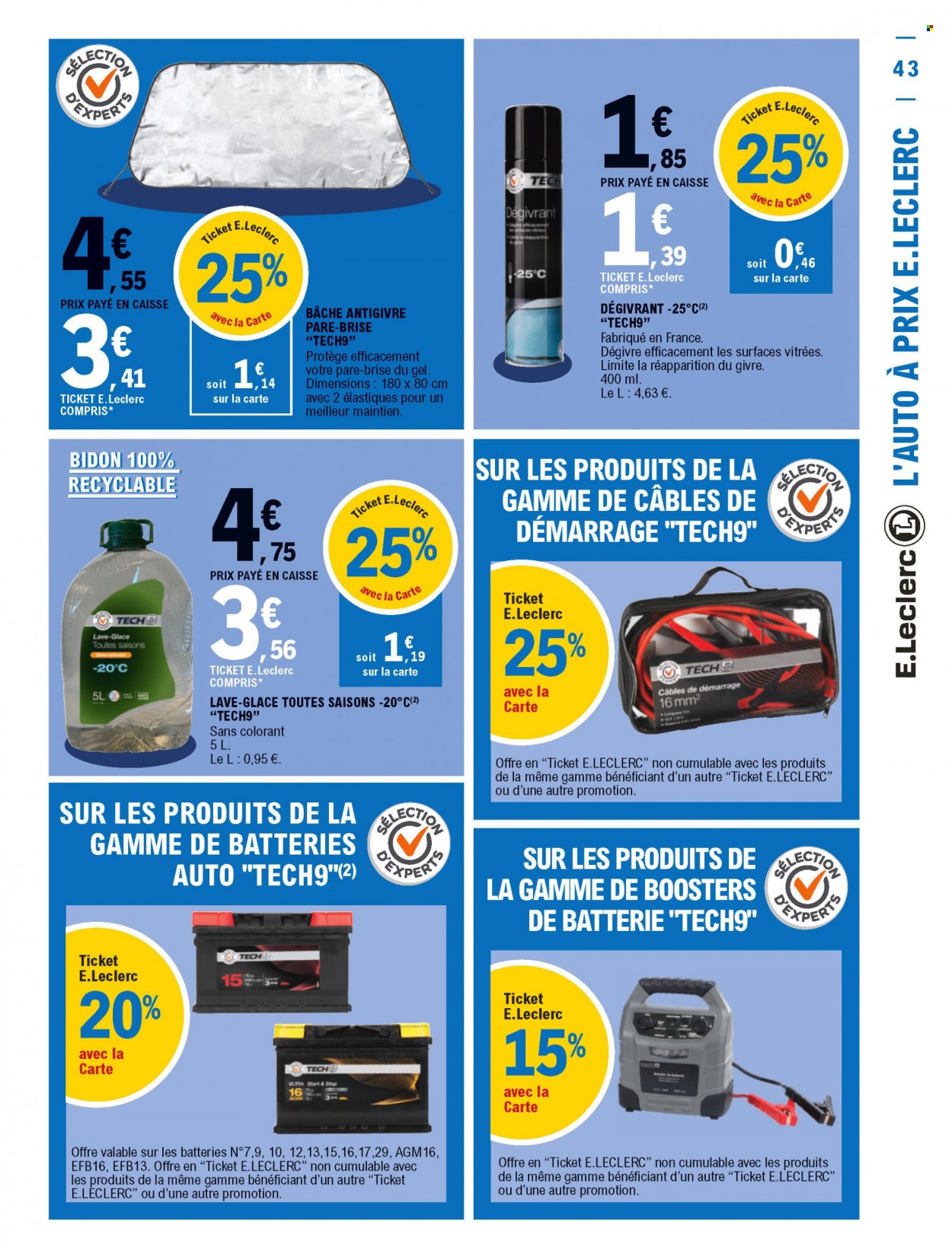 Catalogue E.Leclerc - 04/01/2022 - 15/01/2022. Page 43