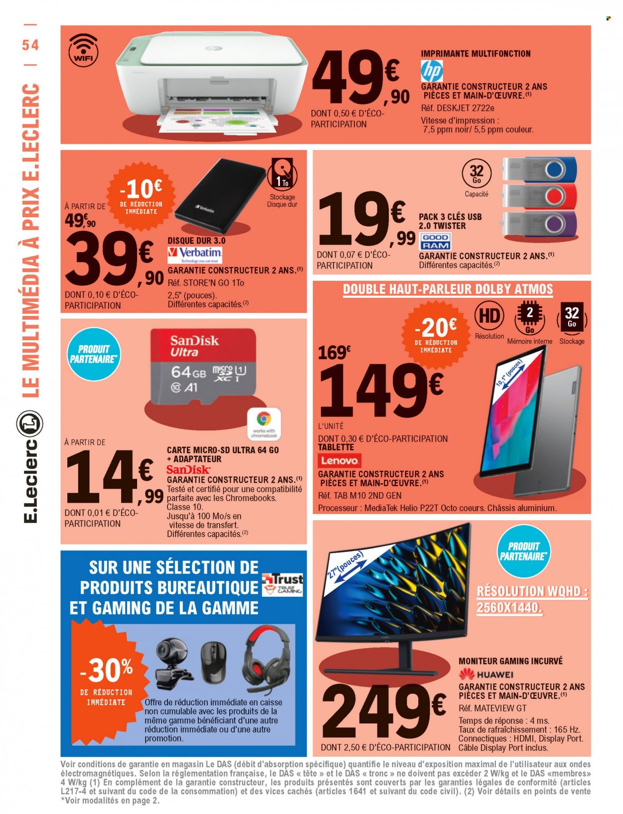 Catalogue E.Leclerc - 04/01/2022 - 15/01/2022. Page 54