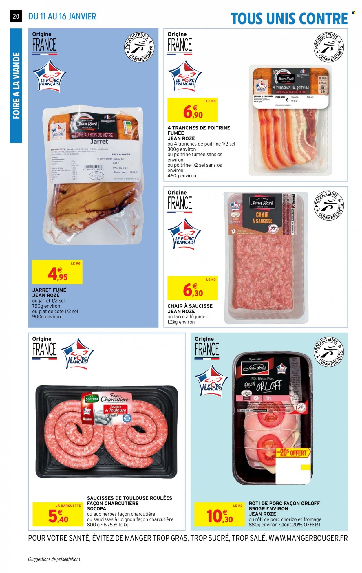 Catalogue Intermarché Super - 11/01/2022 - 16/01/2022. Page 20