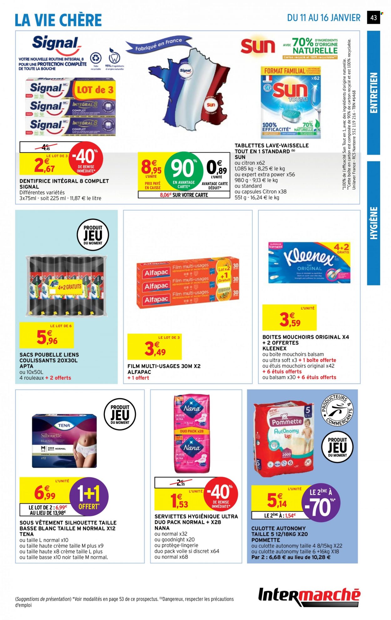 Catalogue Intermarché Super - 11/01/2022 - 16/01/2022. Page 43