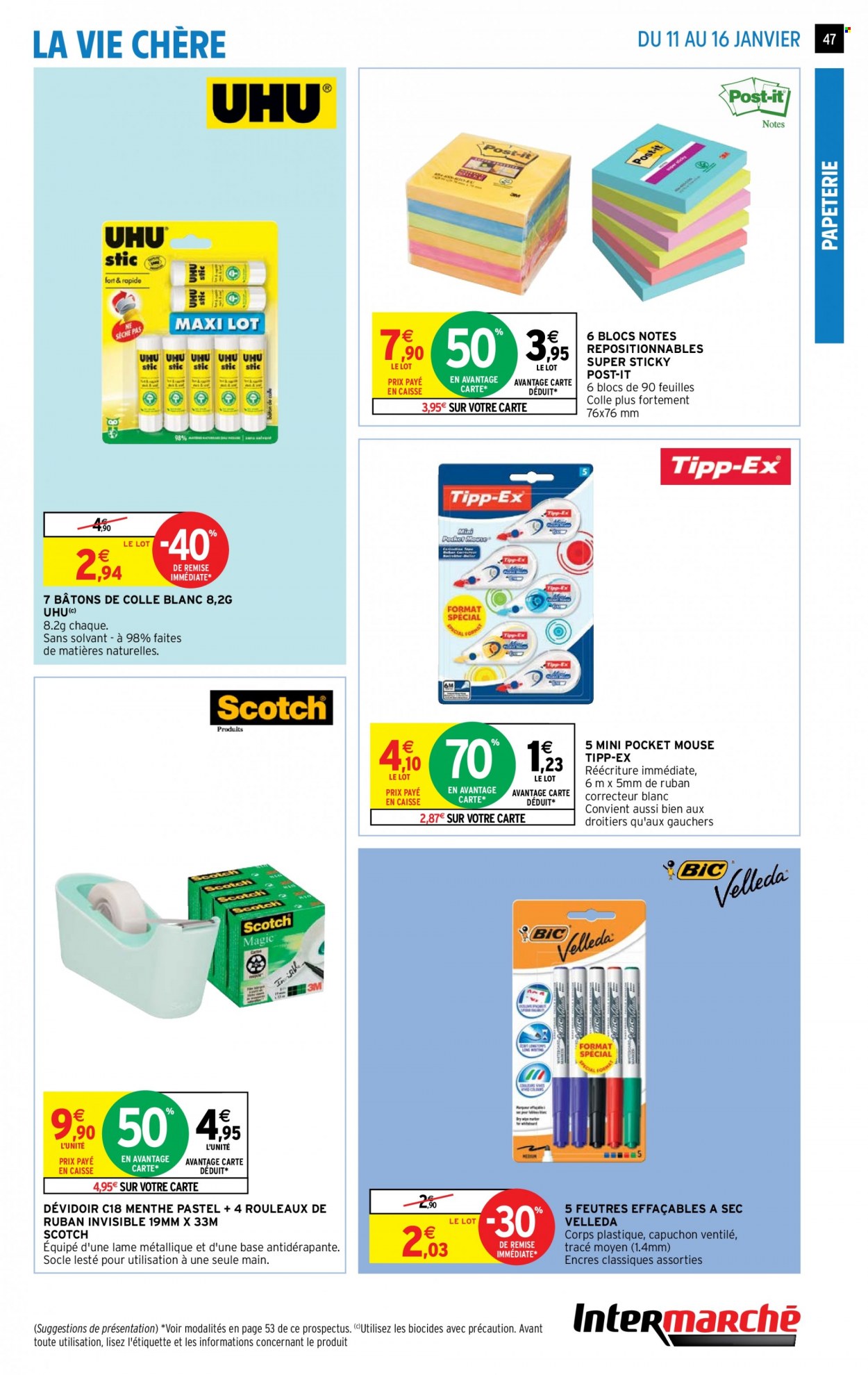 Catalogue Intermarché Super - 11/01/2022 - 16/01/2022. Page 47