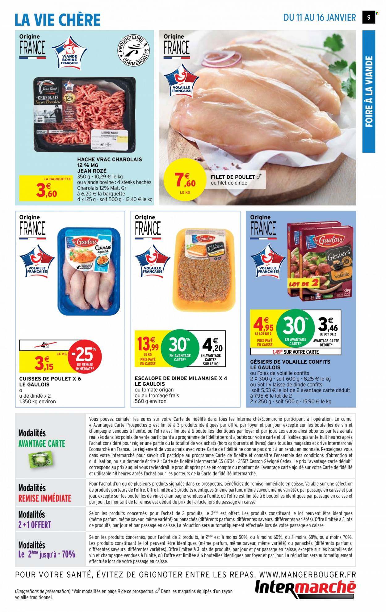 Catalogue Intermarché Contact - 11/01/2022 - 16/01/2022. Page 9