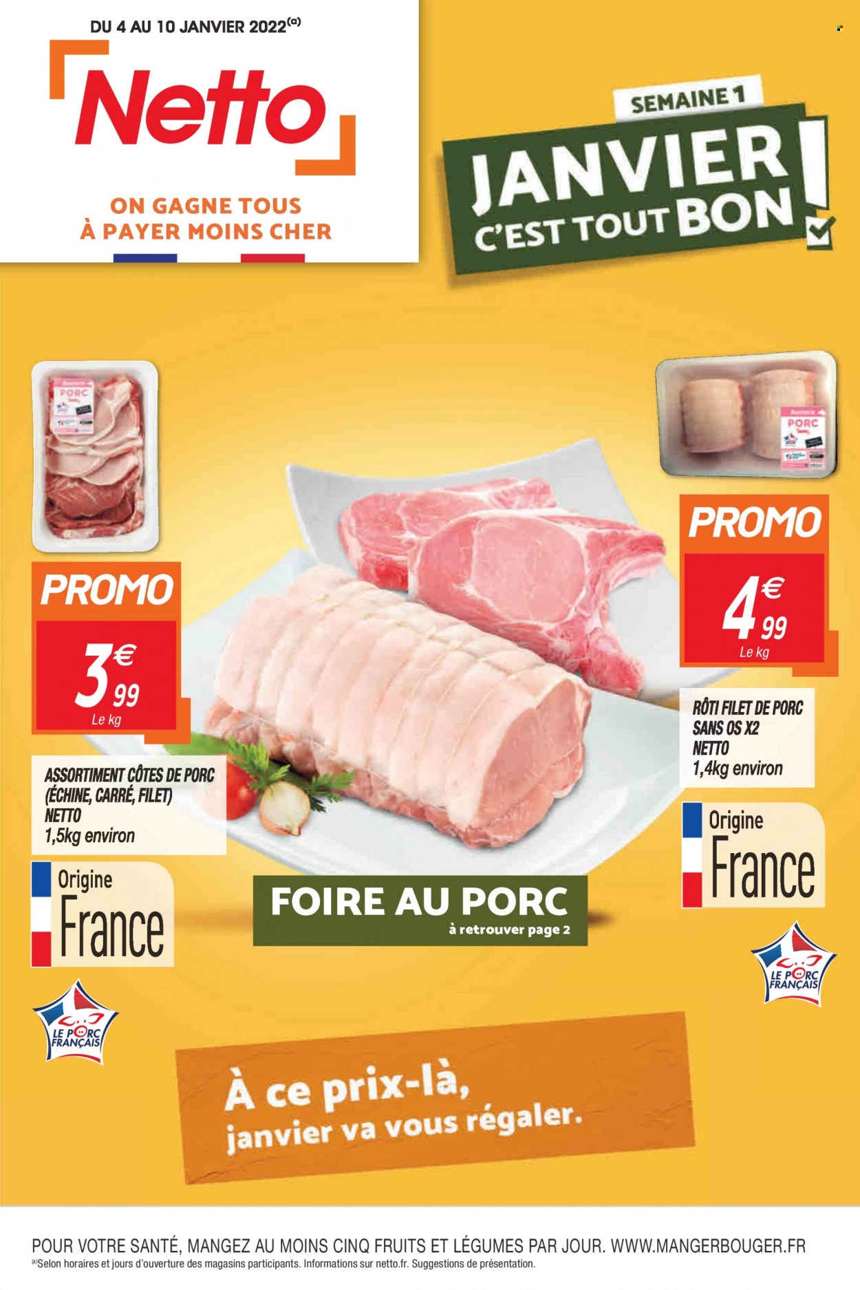 Catalogue Netto - 04/01/2022 - 10/01/2022. Page 1