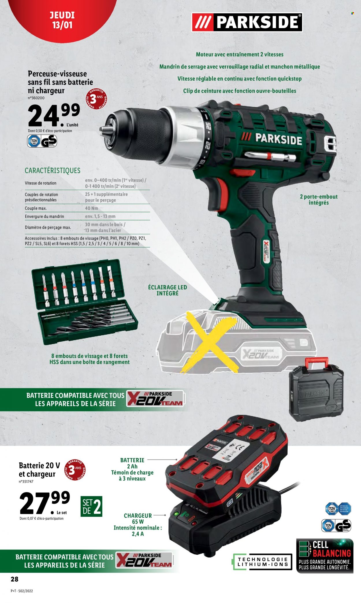 Catalogue Lidl - 12/01/2022 - 18/01/2022. Page 30