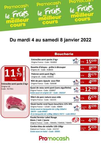 Catalogue Promocash - 04/01/2022 - 08/01/2022.