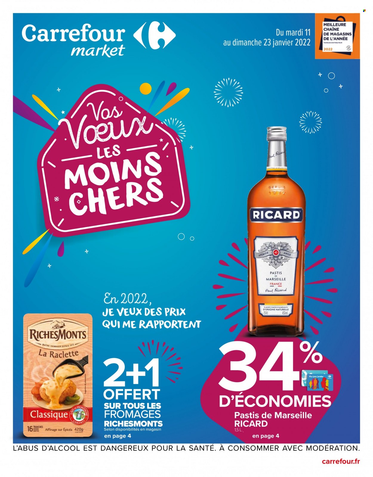 Catalogue Carrefour Market - 11/01/2022 - 23/01/2022. Page 1