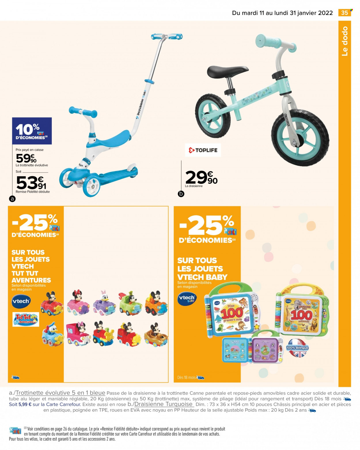 Catalogue Carrefour Hypermarchés - 11/01/2022 - 31/01/2022. Page 35