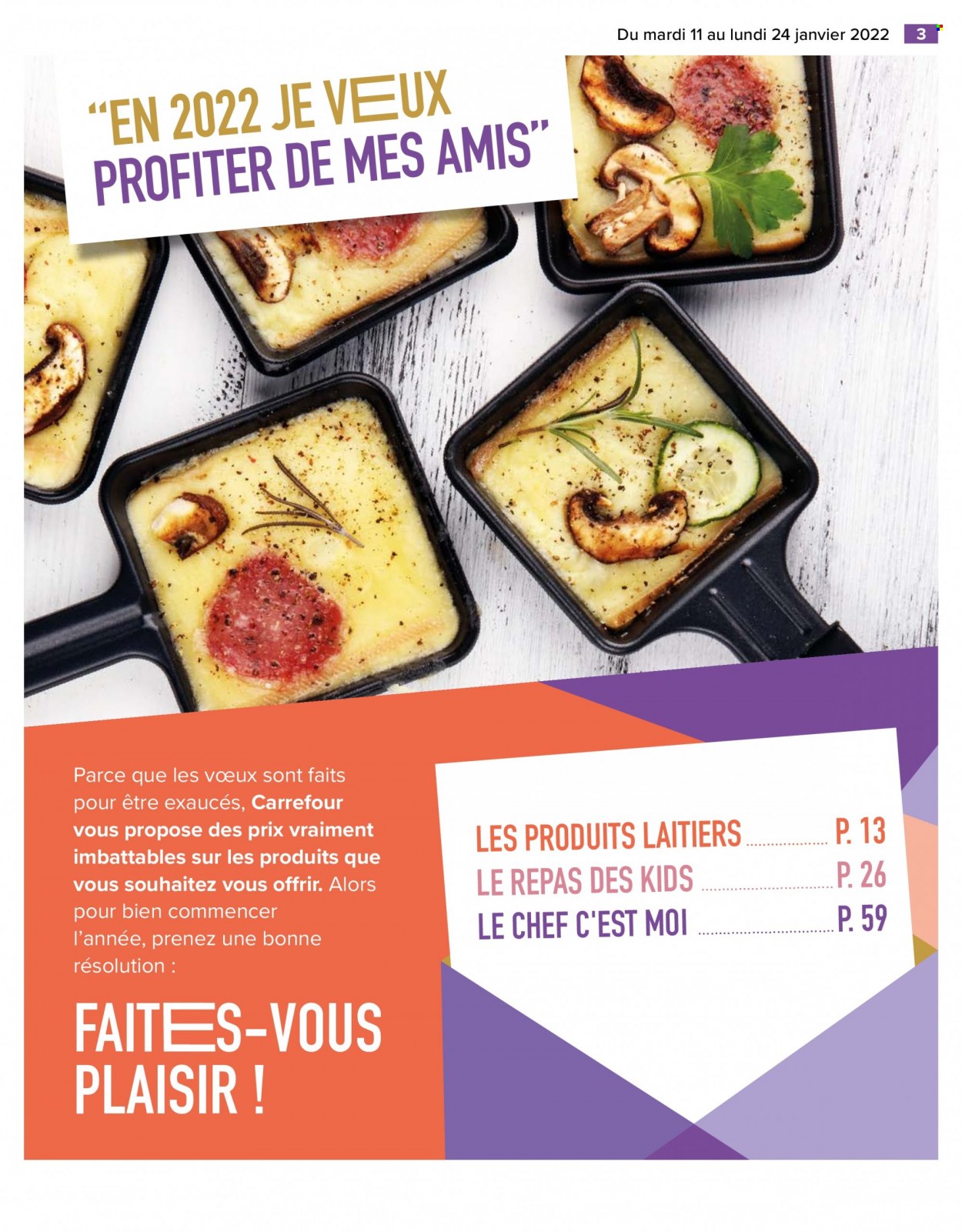 Catalogue Carrefour Hypermarchés - 11/01/2022 - 24/01/2022. Page 3