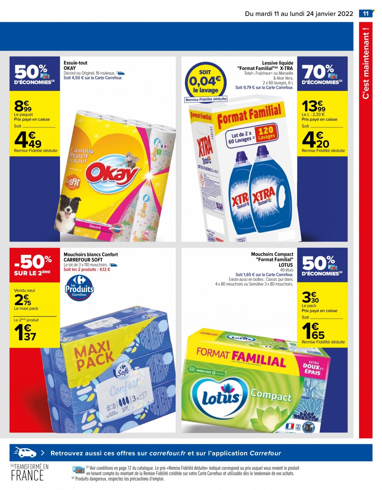 Catalogue Carrefour Hypermarchés - 11/01/2022 - 24/01/2022. Page 11