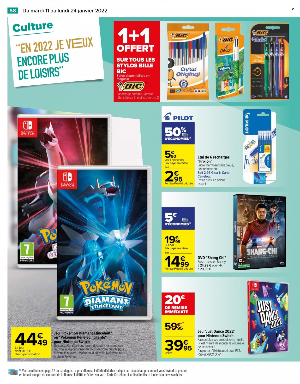 Catalogue Carrefour Hypermarchés - 11/01/2022 - 24/01/2022. Page 58